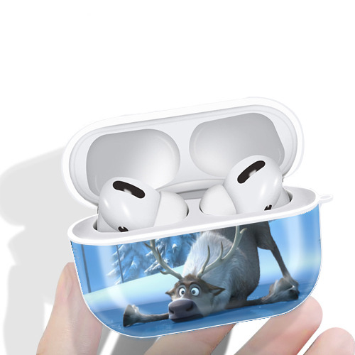 アナと雪の女王 アンナ エルサ Frozen Anna Elsa 【AirPods Pro用】ハードシェル保護ケース 耐衝撃・防指紋・カラビナ付き商品仕様