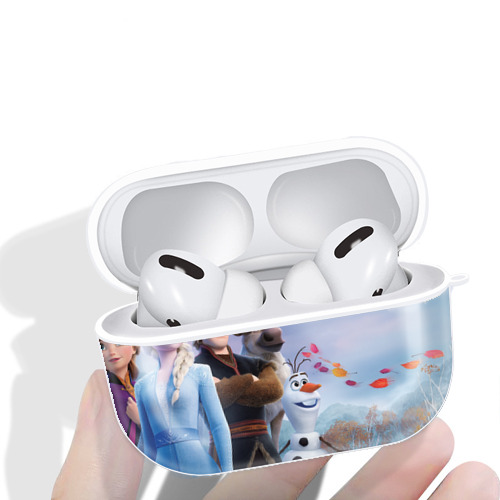 アナと雪の女王 アンナ エルサ Frozen Anna Elsa 【AirPods Pro用】ハードシェル保護ケース 耐衝撃・防指紋・カラビナ付き商品仕様