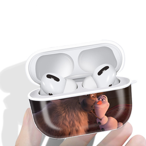 アナと雪の女王 アンナ エルサ Frozen Anna Elsa 【AirPods Pro用】ハードシェル保護ケース 耐衝撃・防指紋・カラビナ付き商品仕様