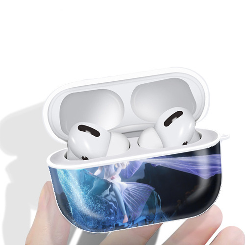 アナと雪の女王 アンナ エルサ Frozen Anna Elsa 【AirPods Pro用】ハードシェル保護ケース 耐衝撃・防指紋・カラビナ付き商品仕様