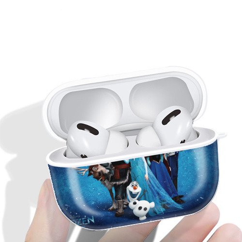 アナと雪の女王 アンナ エルサ Frozen Anna Elsa 【AirPods Pro用】ハードシェル保護ケース 耐衝撃・防指紋・カラビナ付き商品仕様
