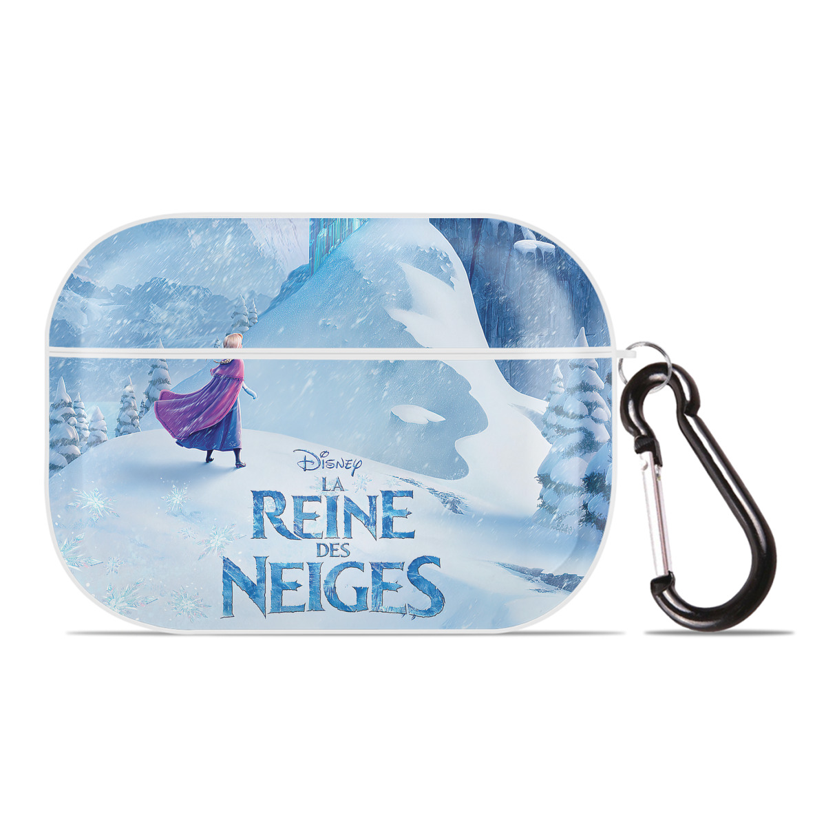 （画像用） アナと雪の女王 アンナ エルサ Frozen Anna Elsa 【AirPods Pro用】ハードシェル保護ケース 耐衝撃・防指紋・カラビナ付き商品仕様