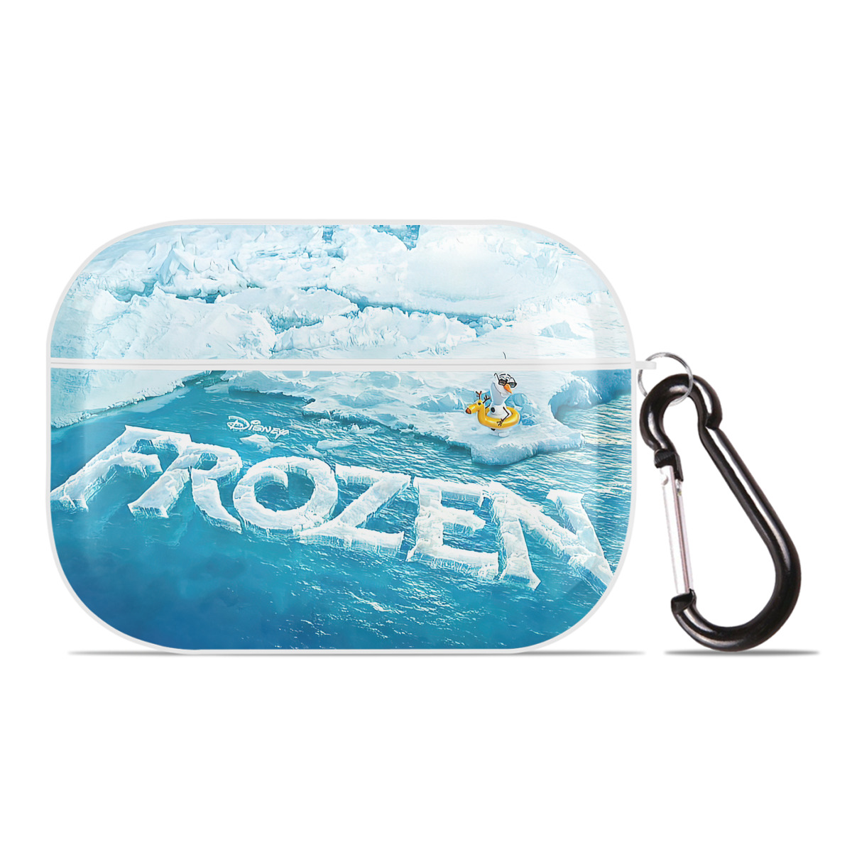（画像用） アナと雪の女王 アンナ エルサ Frozen Anna Elsa 【AirPods Pro用】ハードシェル保護ケース 耐衝撃・防指紋・カラビナ付き商品仕様