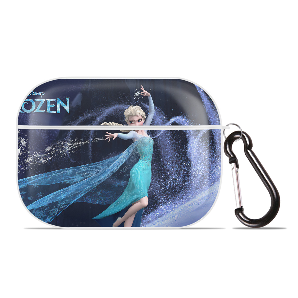 （画像用） アナと雪の女王 アンナ エルサ Frozen Anna Elsa 【AirPods Pro用】ハードシェル保護ケース 耐衝撃・防指紋・カラビナ付き商品仕様