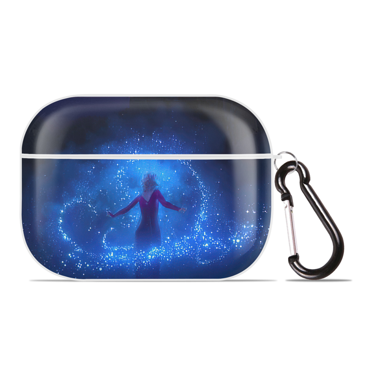 （画像用） アナと雪の女王 アンナ エルサ Frozen Anna Elsa 【AirPods Pro用】ハードシェル保護ケース 耐衝撃・防指紋・カラビナ付き商品仕様