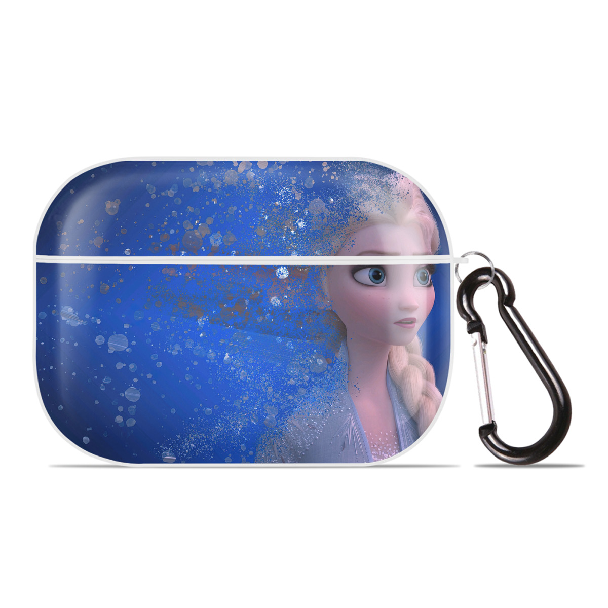 （画像用） アナと雪の女王 アンナ エルサ Frozen Anna Elsa 【AirPods Pro用】ハードシェル保護ケース 耐衝撃・防指紋・カラビナ付き商品仕様