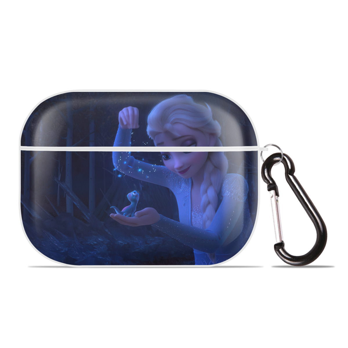 （画像用） アナと雪の女王 アンナ エルサ Frozen Anna Elsa 【AirPods Pro用】ハードシェル保護ケース 耐衝撃・防指紋・カラビナ付き商品仕様