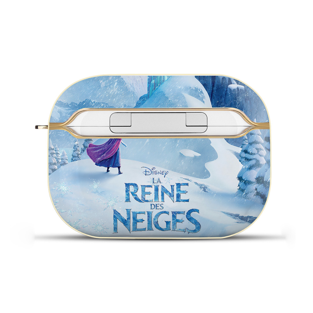 （画像用） アナと雪の女王 アンナ エルサ Frozen Anna Elsa 【AirPods Pro用】ハードシェル保護ケース｜耐衝撃・防指紋・カラビナ付き商品仕様