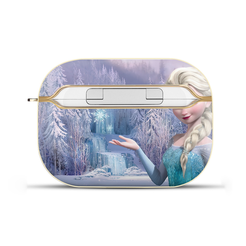（画像用） アナと雪の女王 アンナ エルサ Frozen Anna Elsa 【AirPods Pro用】ハードシェル保護ケース｜耐衝撃・防指紋・カラビナ付き商品仕様