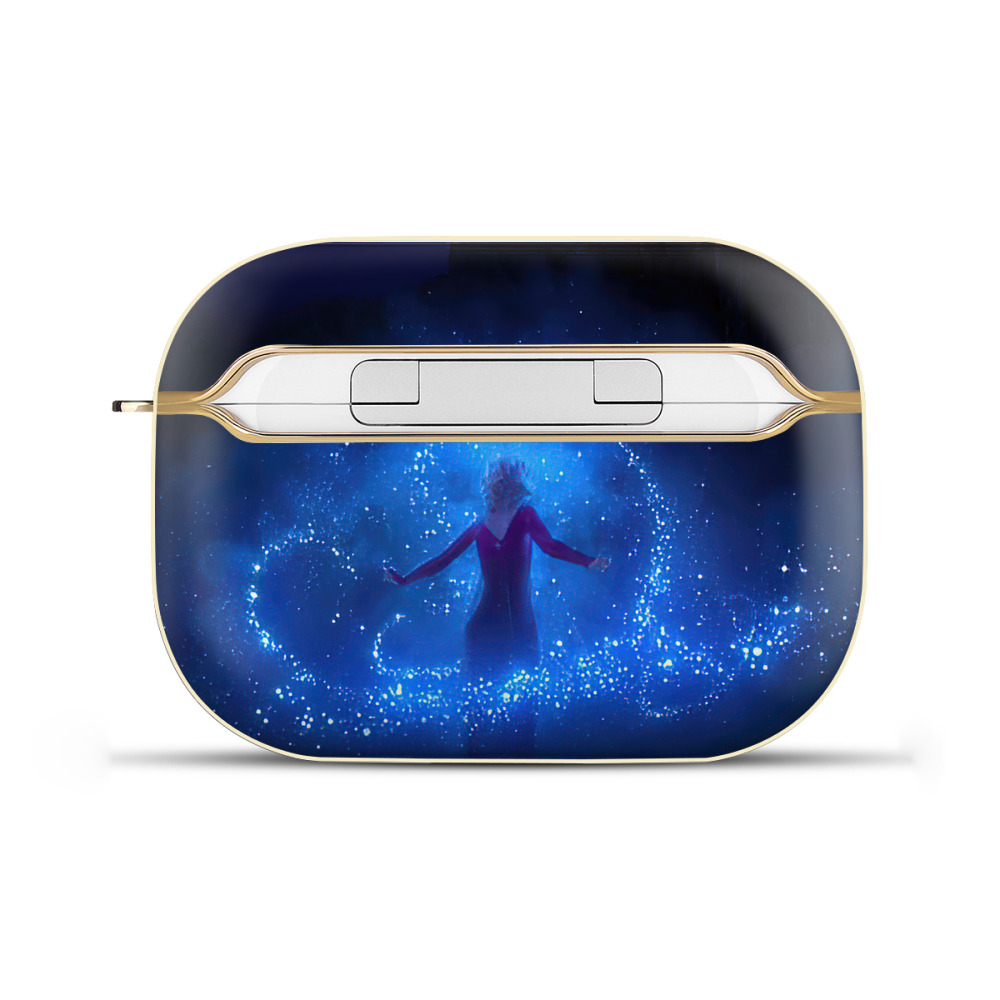（画像用） アナと雪の女王 アンナ エルサ Frozen Anna Elsa 【AirPods Pro用】ハードシェル保護ケース｜耐衝撃・防指紋・カラビナ付き商品仕様