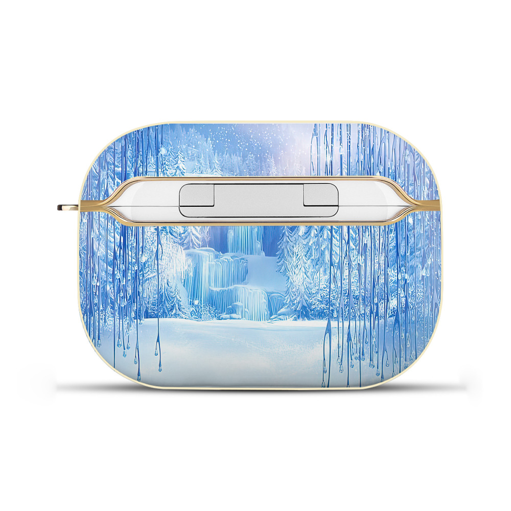 （画像用） アナと雪の女王 アンナ エルサ Frozen Anna Elsa 【AirPods Pro用】ハードシェル保護ケース｜耐衝撃・防指紋・カラビナ付き商品仕様