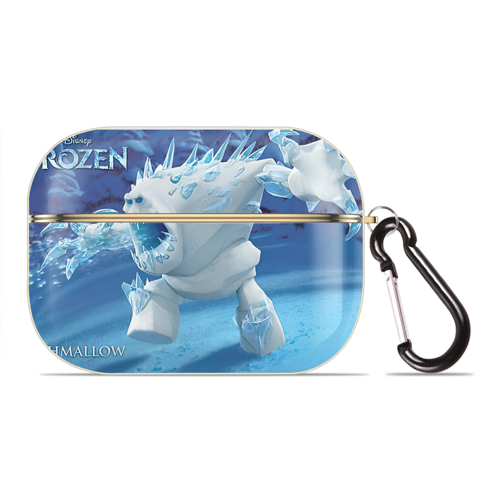 （画像用） アナと雪の女王 アンナ エルサ Frozen Anna Elsa 【AirPods Pro用】ハードシェル保護ケース｜耐衝撃・防指紋・カラビナ付き商品仕様