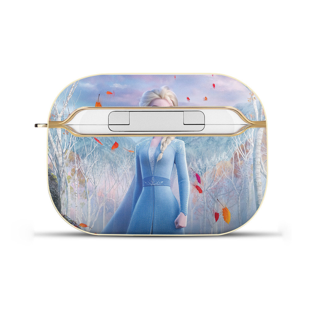 （画像用） アナと雪の女王 アンナ エルサ Frozen Anna Elsa 【AirPods Pro用】ハードシェル保護ケース｜耐衝撃・防指紋・カラビナ付き商品仕様
