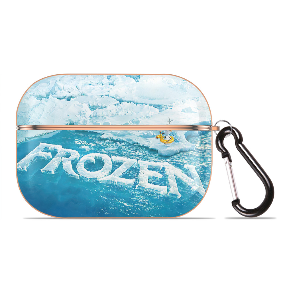 （画像用） アナと雪の女王 アンナ エルサ Frozen Anna Elsa 【AirPods Pro用】ハードシェル保護ケース｜耐衝撃・防指紋・カラビナ付き商品仕様