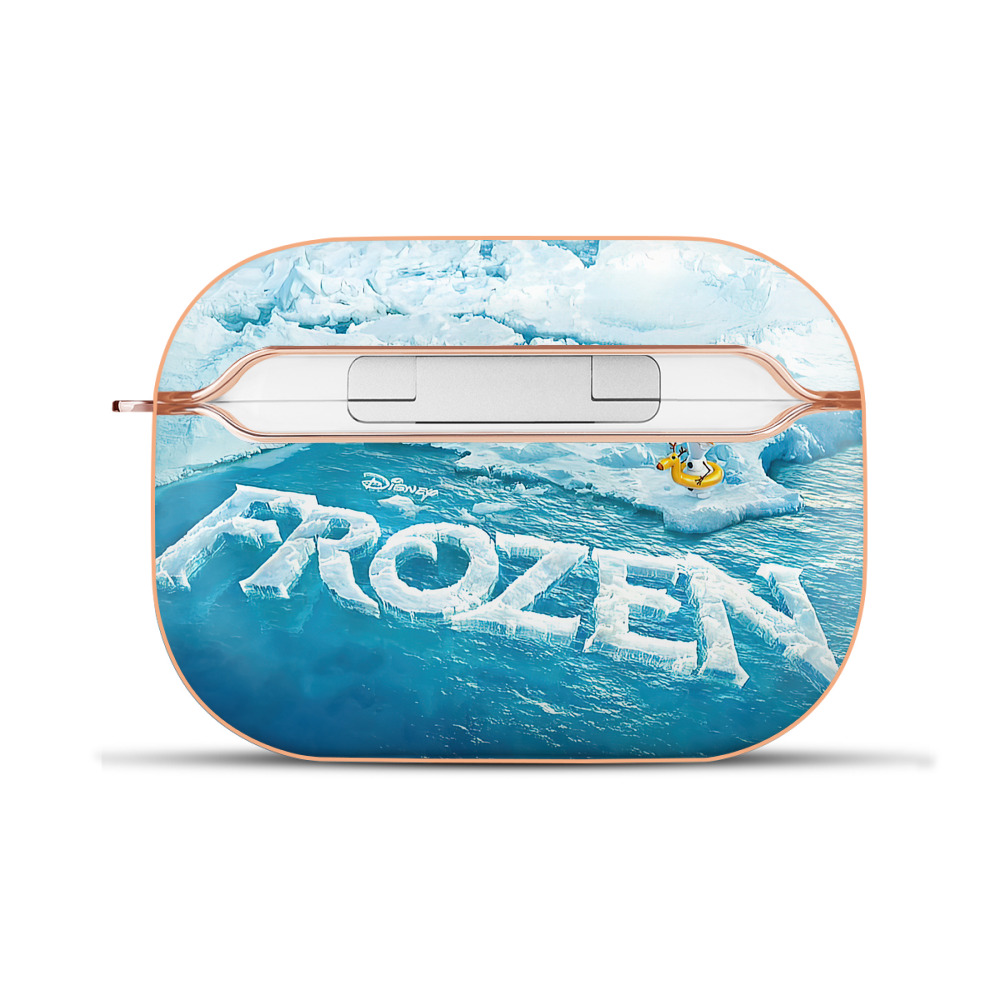 （画像用） アナと雪の女王 アンナ エルサ Frozen Anna Elsa 【AirPods Pro用】ハードシェル保護ケース｜耐衝撃・防指紋・カラビナ付き商品仕様