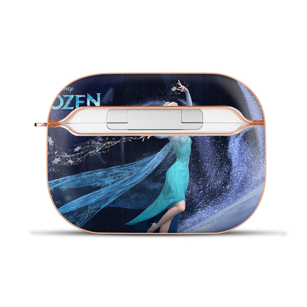 （画像用） アナと雪の女王 アンナ エルサ Frozen Anna Elsa 【AirPods Pro用】ハードシェル保護ケース｜耐衝撃・防指紋・カラビナ付き商品仕様