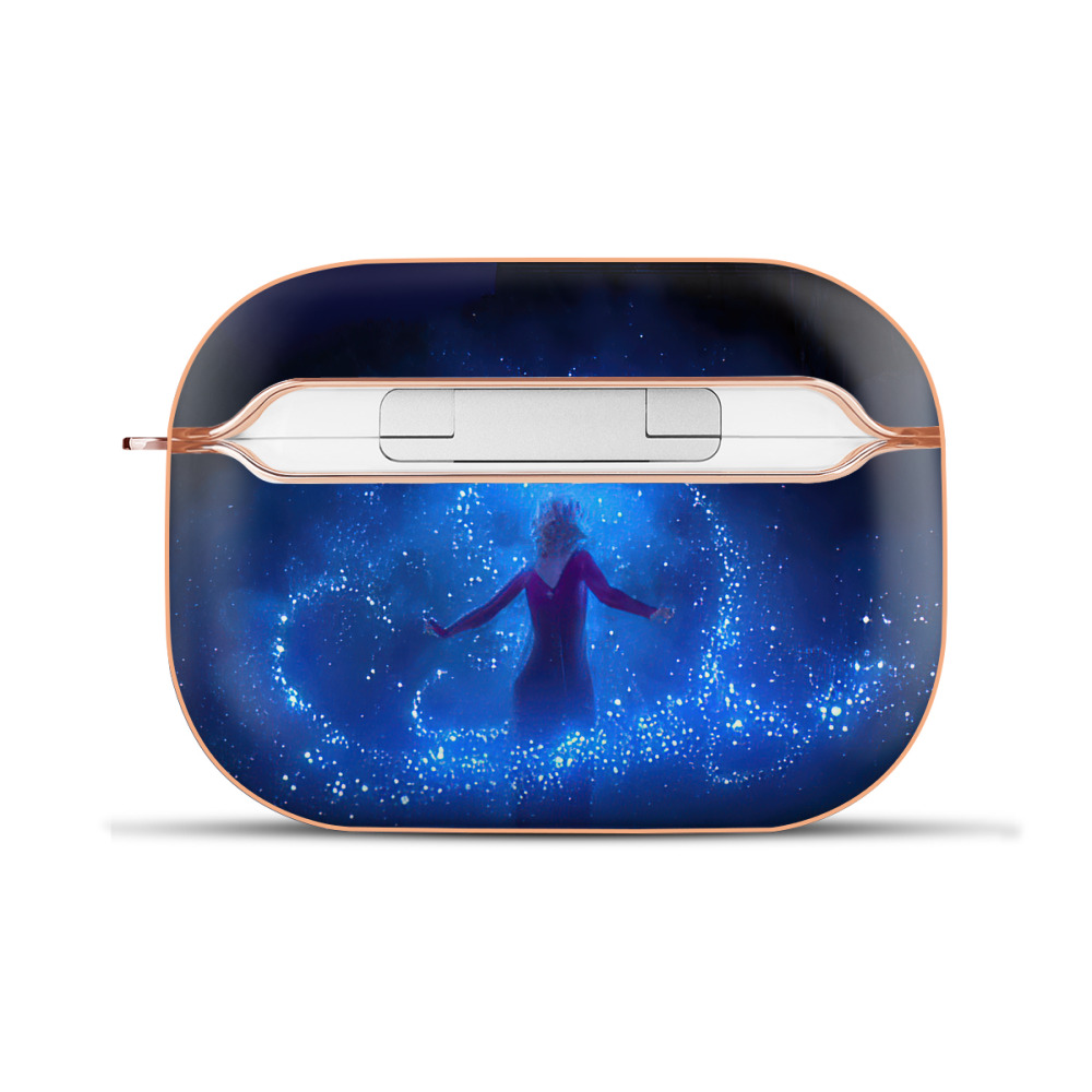 （画像用） アナと雪の女王 アンナ エルサ Frozen Anna Elsa 【AirPods Pro用】ハードシェル保護ケース｜耐衝撃・防指紋・カラビナ付き商品仕様