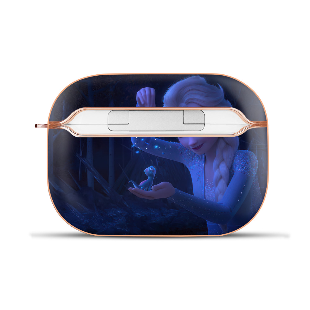 （画像用） アナと雪の女王 アンナ エルサ Frozen Anna Elsa 【AirPods Pro用】ハードシェル保護ケース｜耐衝撃・防指紋・カラビナ付き商品仕様