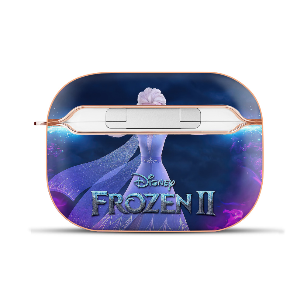 （画像用） アナと雪の女王 アンナ エルサ Frozen Anna Elsa 【AirPods Pro用】ハードシェル保護ケース｜耐衝撃・防指紋・カラビナ付き商品仕様