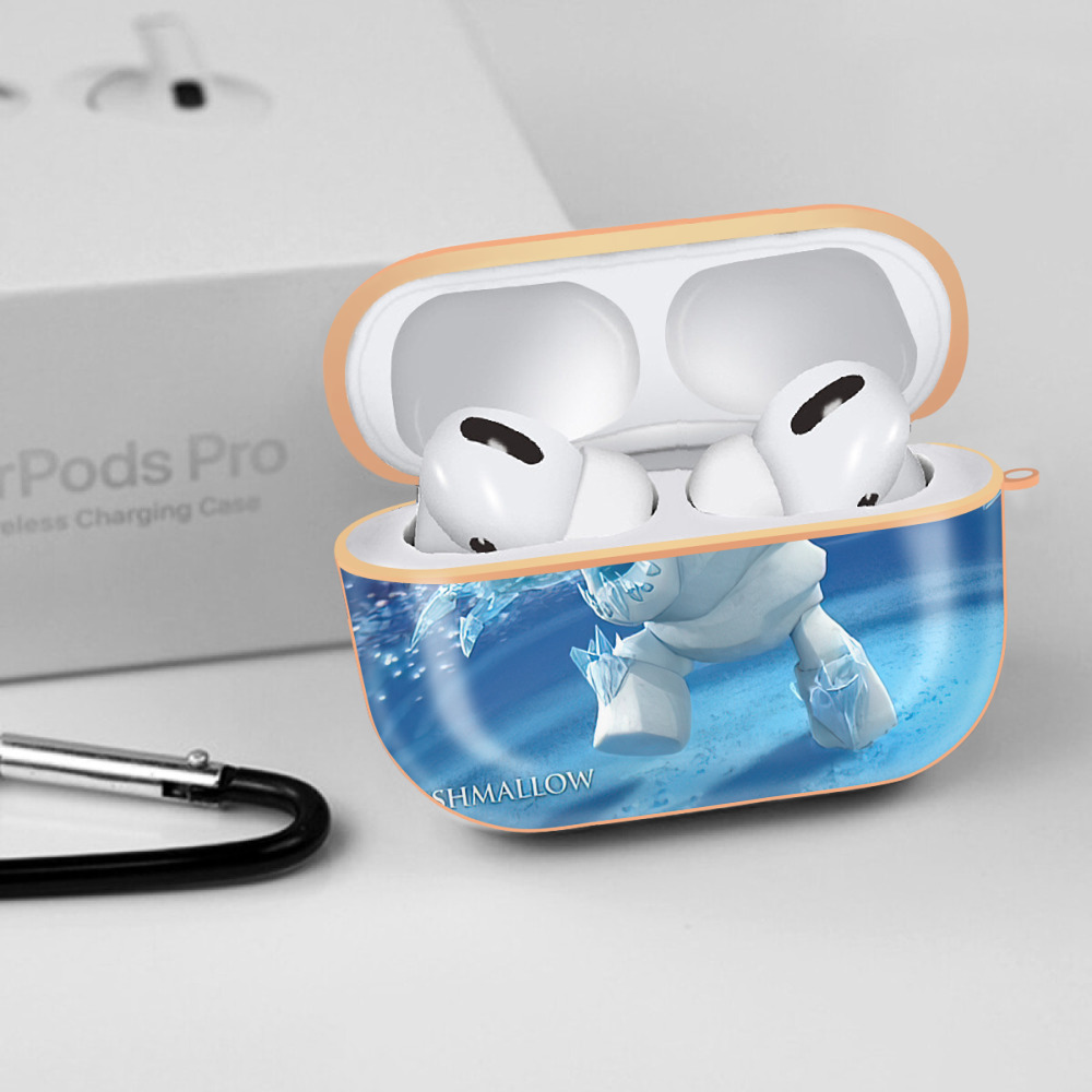 アナと雪の女王 アンナ エルサ Frozen Anna Elsa 【AirPods Pro用】ハードシェル保護ケース｜耐衝撃・防指紋・カラビナ付き商品仕様