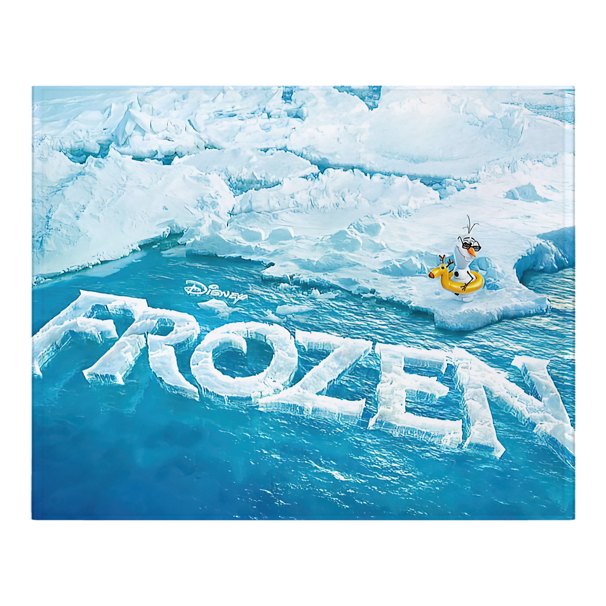 （画像用） アナと雪の女王 アンナ エルサ Frozen Anna Elsa フランネルブランケット・多サイズ対応（横型）