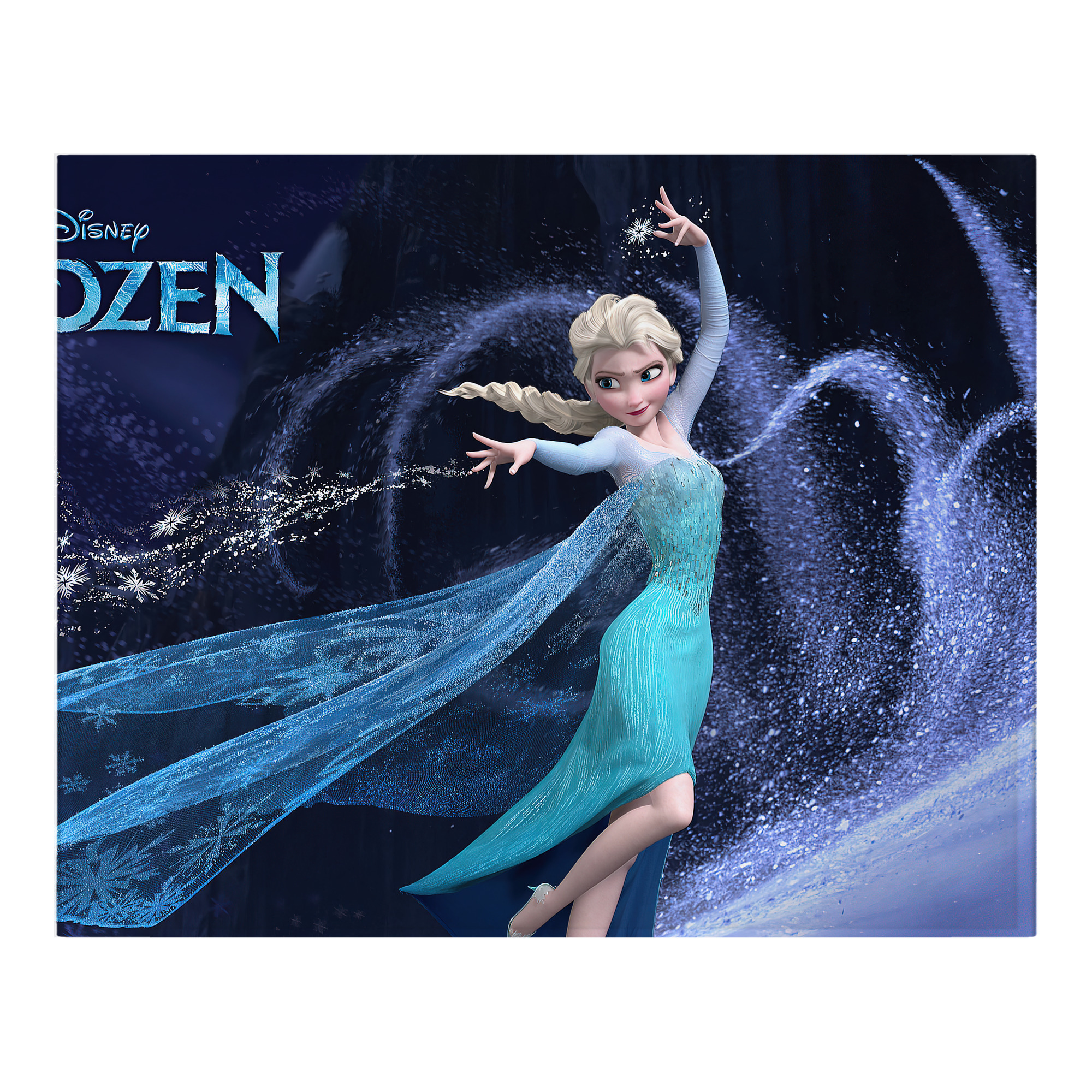 （画像用） アナと雪の女王 アンナ エルサ Frozen Anna Elsa フランネルブランケット・多サイズ対応（横型）