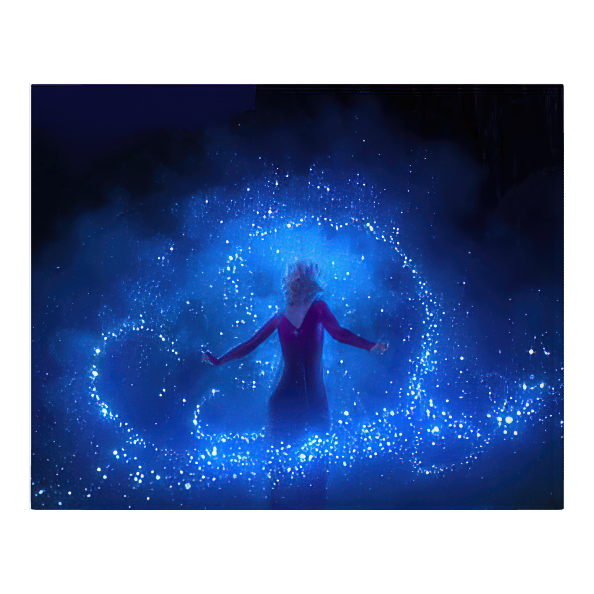 （画像用） アナと雪の女王 アンナ エルサ Frozen Anna Elsa フランネルブランケット・多サイズ対応（横型）