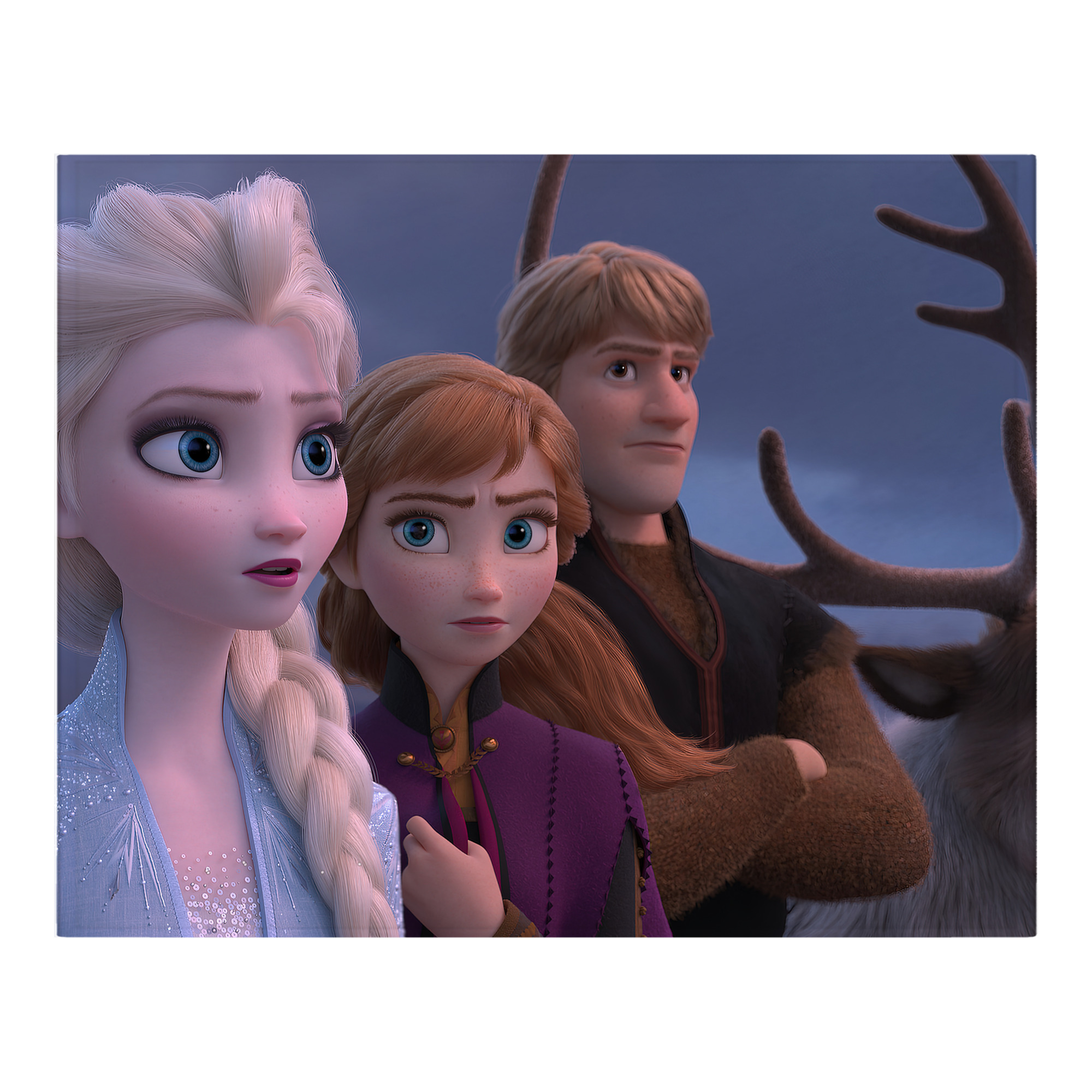 （画像用） アナと雪の女王 アンナ エルサ Frozen Anna Elsa フランネルブランケット・多サイズ対応（横型）