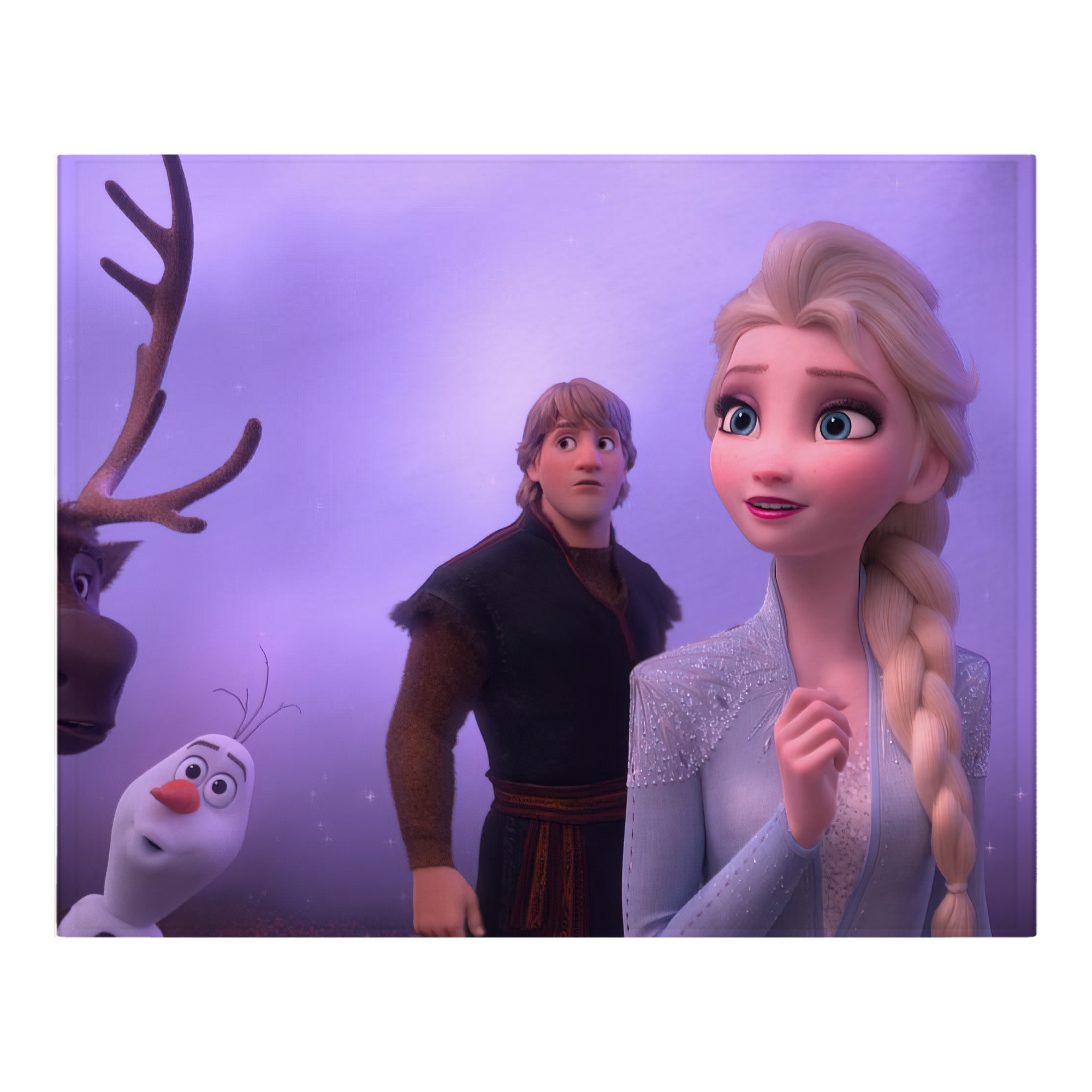 （画像用） アナと雪の女王 アンナ エルサ Frozen Anna Elsa フランネルブランケット・多サイズ対応（横型）