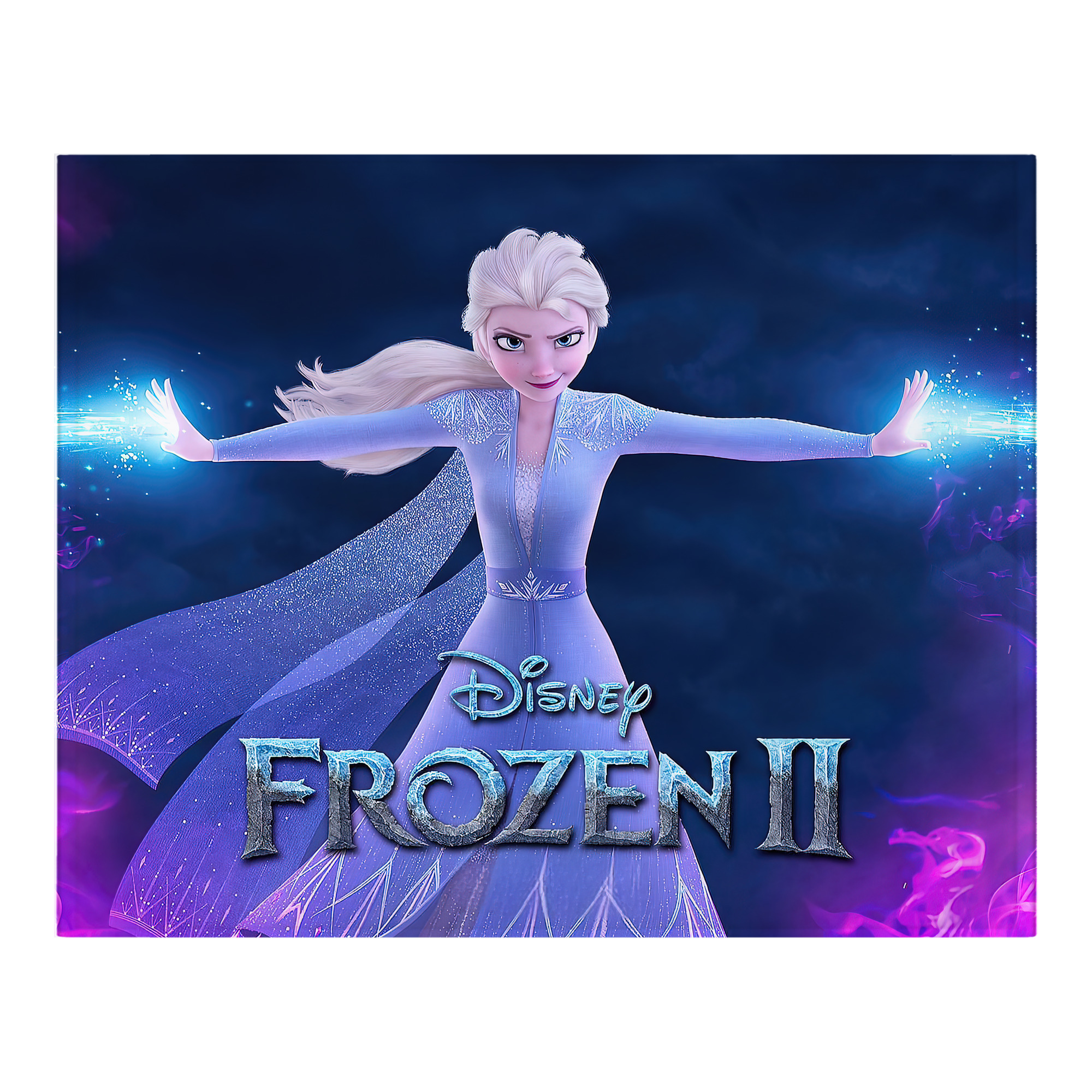 （画像用） アナと雪の女王 アンナ エルサ Frozen Anna Elsa フランネルブランケット・多サイズ対応（横型）