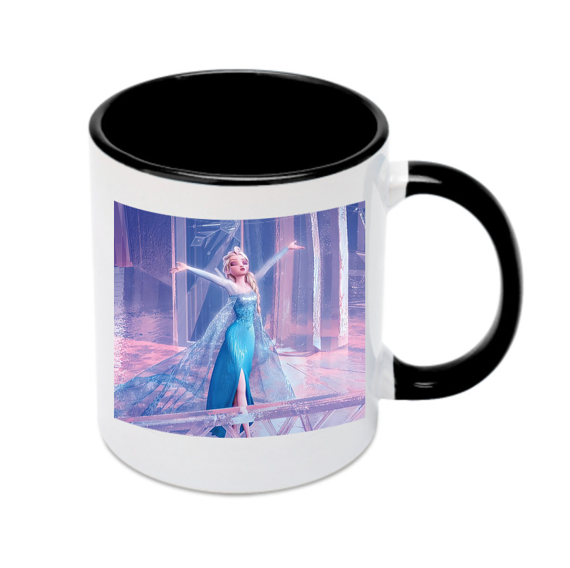 （画像用） アナと雪の女王 アンナ エルサ Frozen Anna Elsa カラーマグカップ