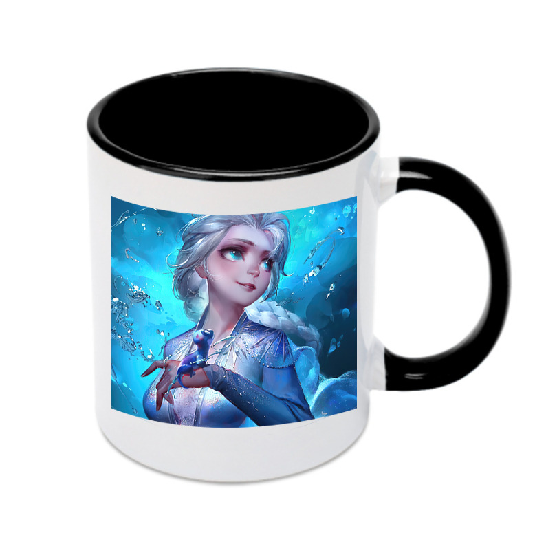 （画像用） アナと雪の女王 アンナ エルサ Frozen Anna Elsa カラーマグカップ