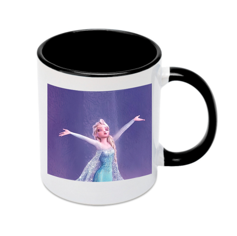 （画像用） アナと雪の女王 アンナ エルサ Frozen Anna Elsa カラーマグカップ