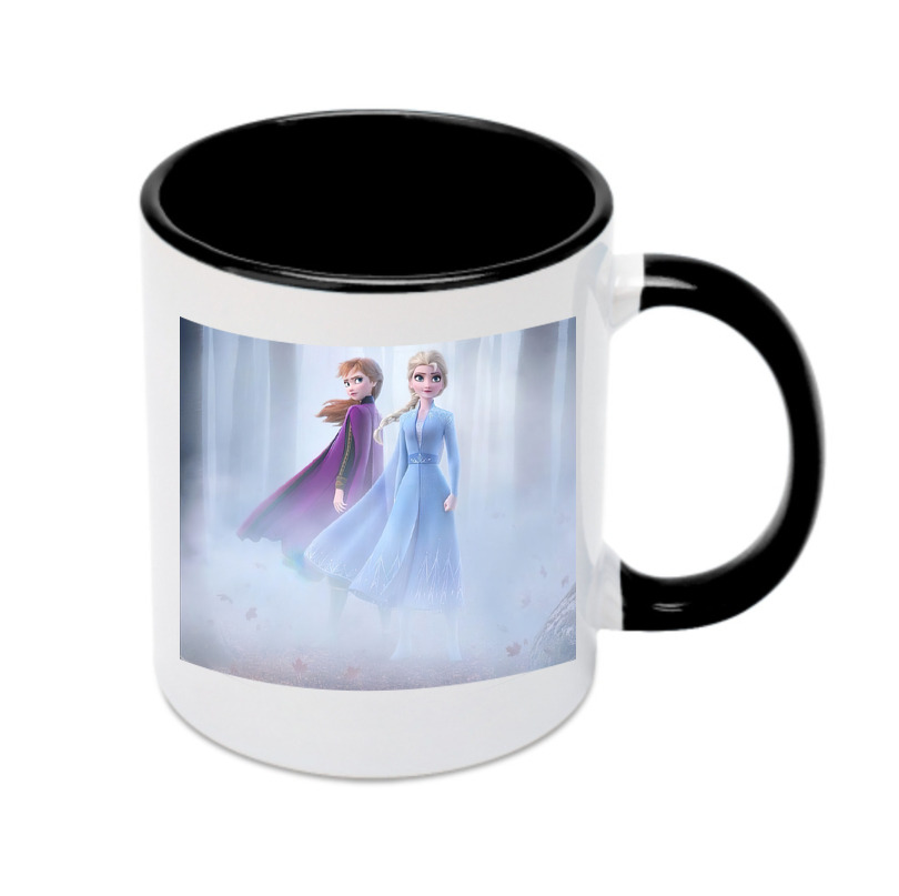 （画像用） アナと雪の女王 アンナ エルサ Frozen Anna Elsa カラーマグカップ