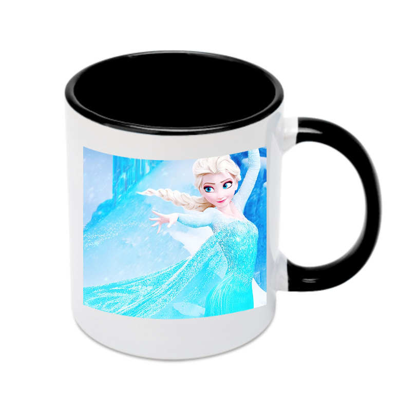 （画像用） アナと雪の女王 アンナ エルサ Frozen Anna Elsa カラーマグカップ