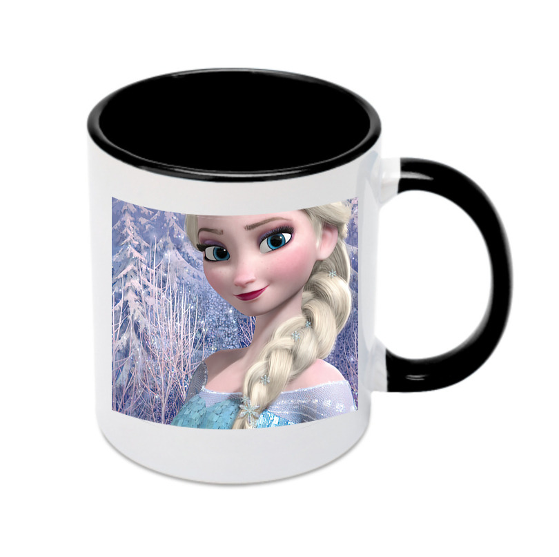 （画像用） アナと雪の女王 アンナ エルサ Frozen Anna Elsa カラーマグカップ