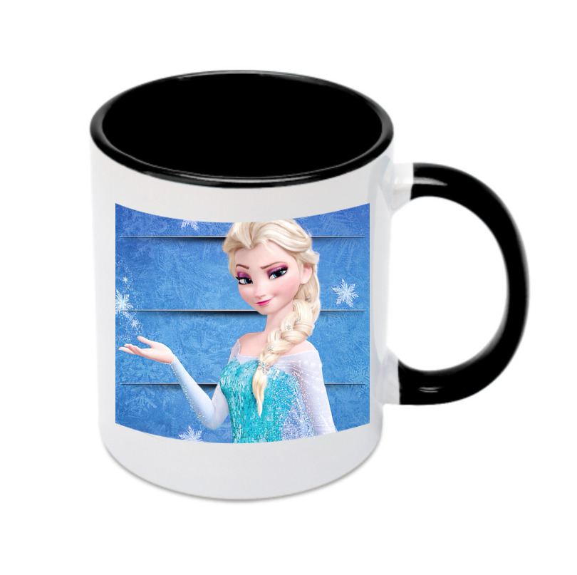 （画像用） アナと雪の女王 アンナ エルサ Frozen Anna Elsa カラーマグカップ