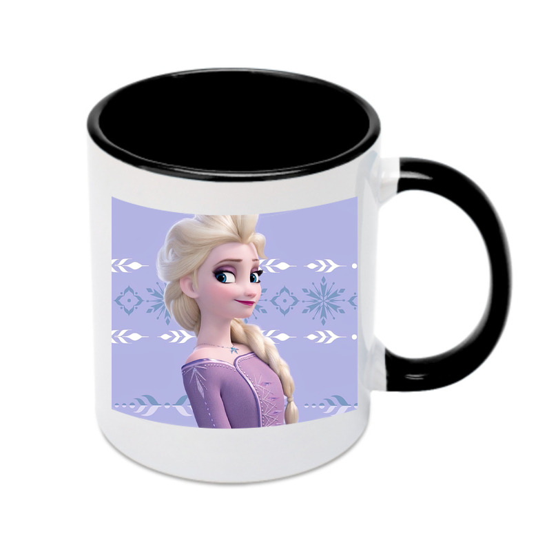 （画像用） アナと雪の女王 アンナ エルサ Frozen Anna Elsa カラーマグカップ