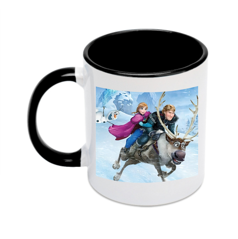 （画像用） アナと雪の女王 アンナ エルサ Frozen Anna Elsa カラーマグカップ