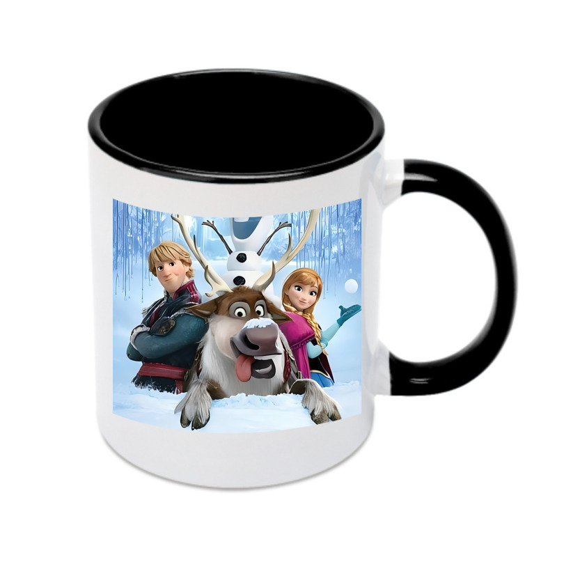 （画像用） アナと雪の女王 アンナ エルサ Frozen Anna Elsa カラーマグカップ