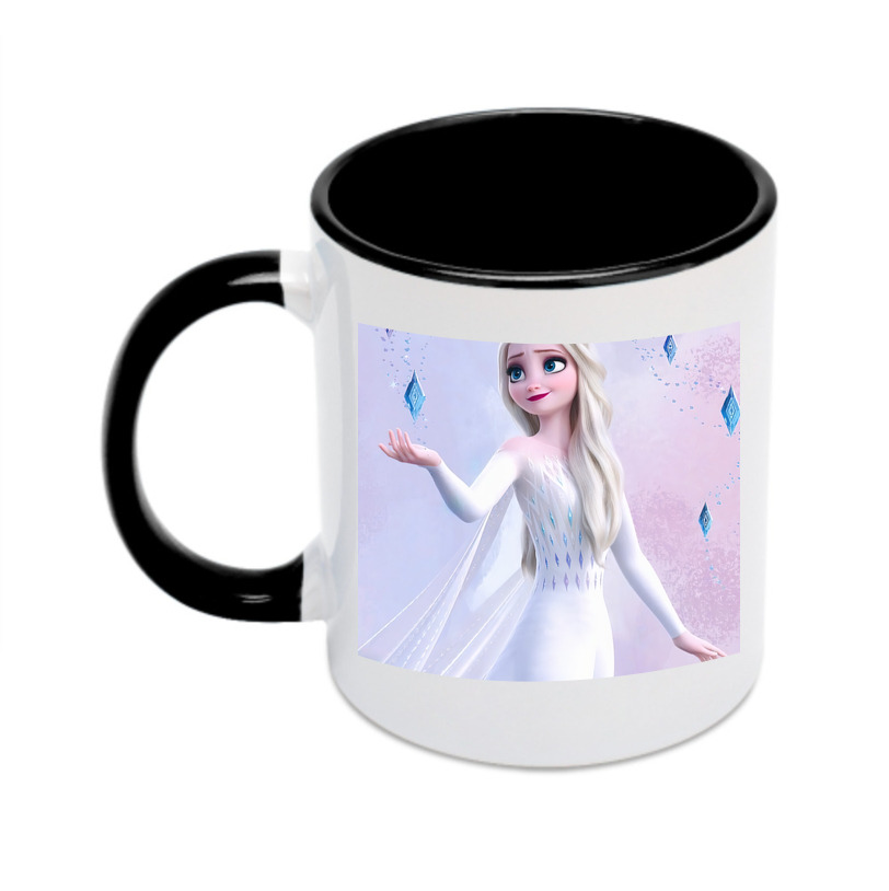 （画像用） アナと雪の女王 アンナ エルサ Frozen Anna Elsa カラーマグカップ