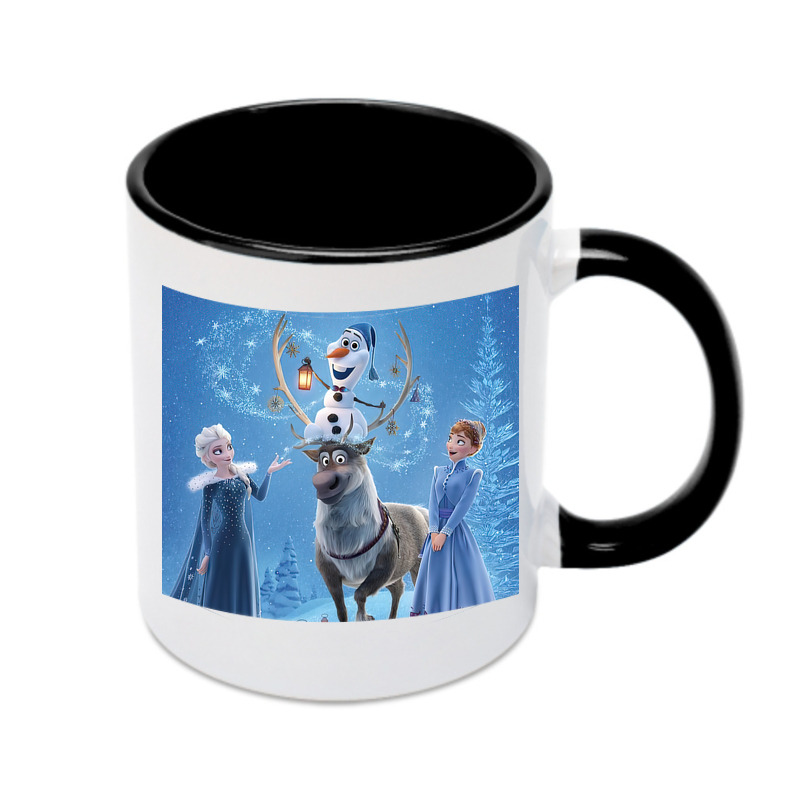 （画像用） アナと雪の女王 アンナ エルサ Frozen Anna Elsa カラーマグカップ