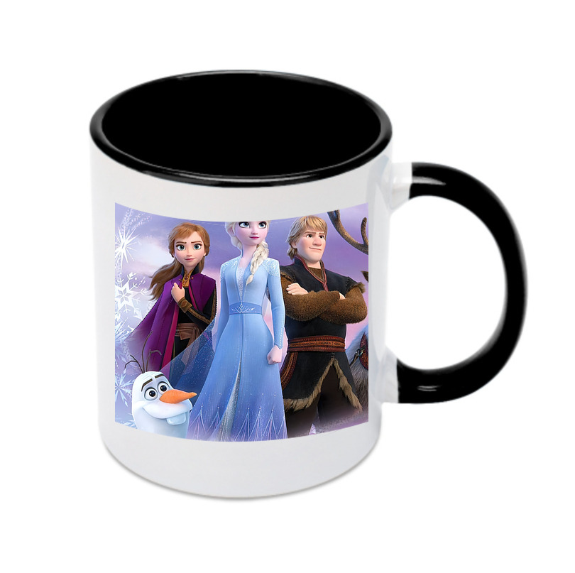 （画像用） アナと雪の女王 アンナ エルサ Frozen Anna Elsa カラーマグカップ