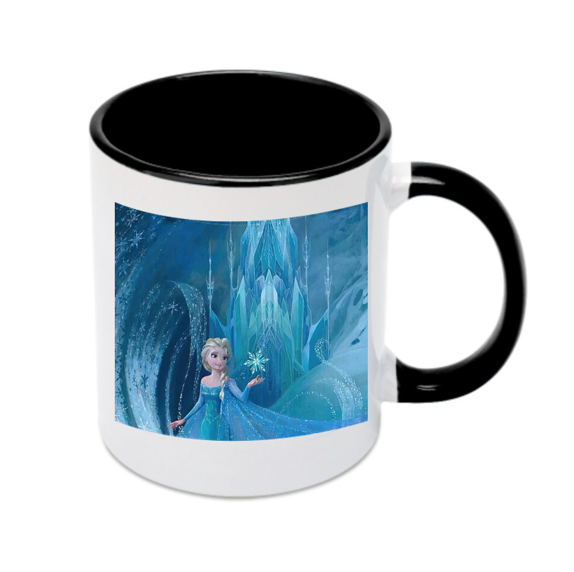 （画像用） アナと雪の女王 アンナ エルサ Frozen Anna Elsa カラーマグカップ