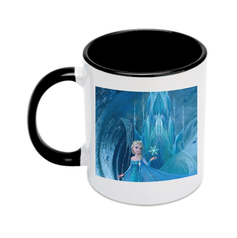 （画像用） アナと雪の女王 アンナ エルサ Frozen Anna Elsa カラーマグカップ