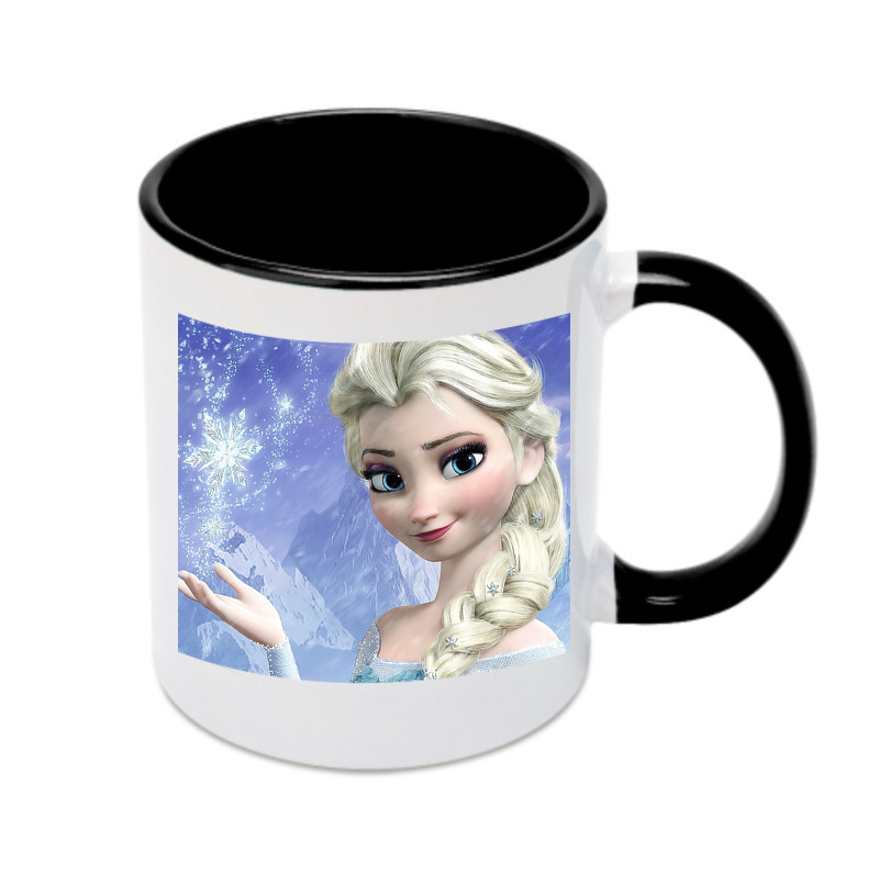 （画像用） アナと雪の女王 アンナ エルサ Frozen Anna Elsa カラーマグカップ