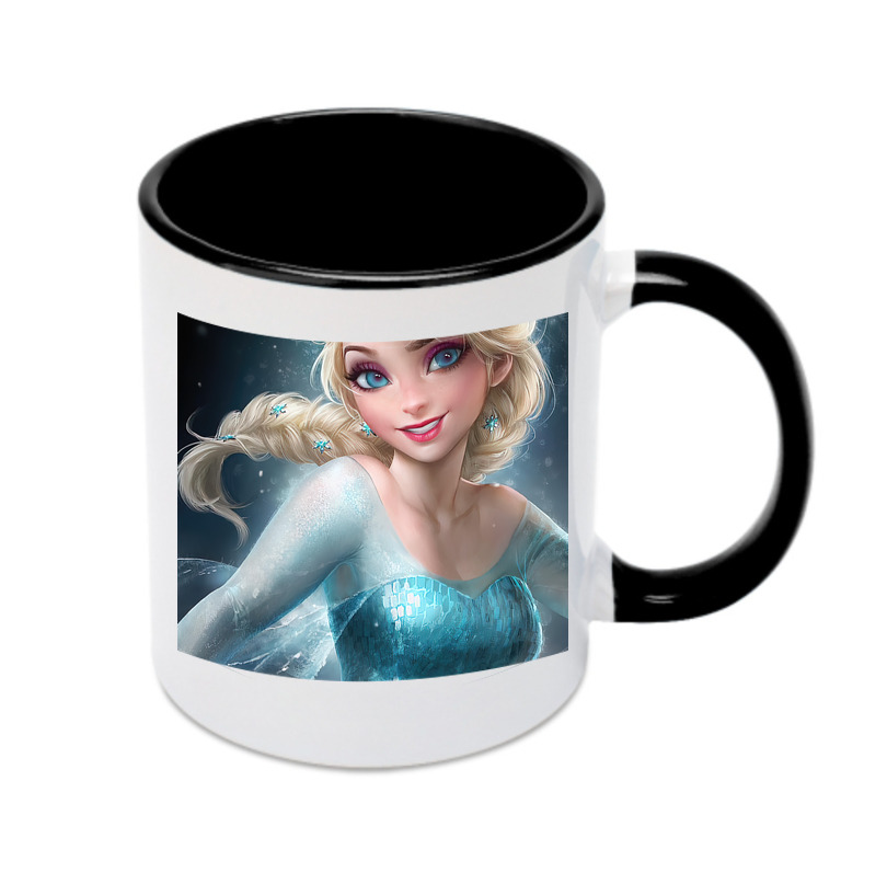 （画像用） アナと雪の女王 アンナ エルサ Frozen Anna Elsa カラーマグカップ