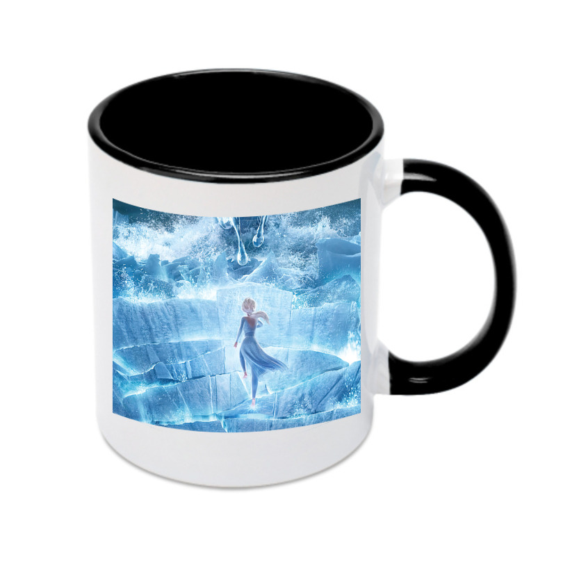 （画像用） アナと雪の女王 アンナ エルサ Frozen Anna Elsa カラーマグカップ