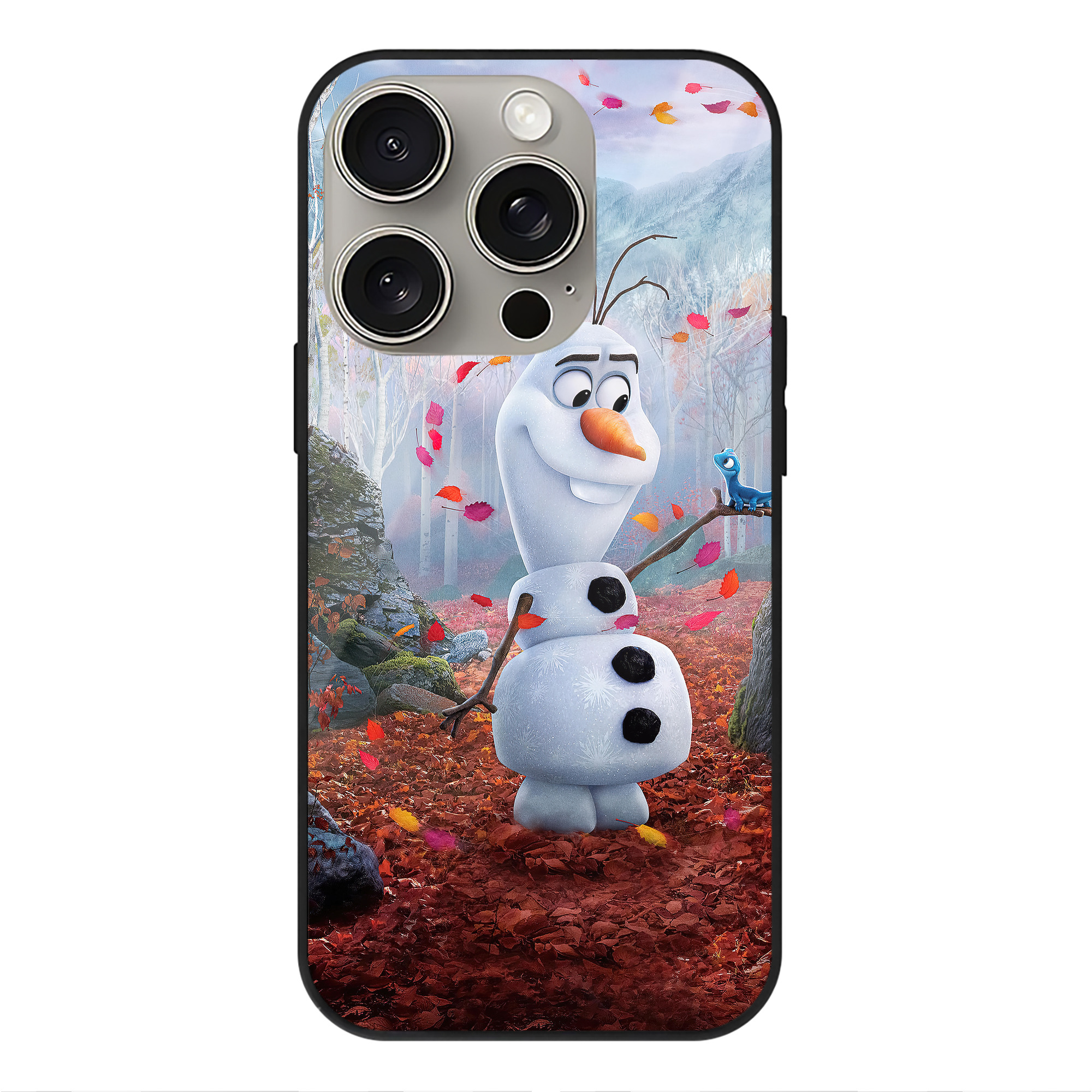 （画像用） アナと雪の女王 アンナ エルサ Frozen Anna Elsa 【iPhone15Pro対応】スマホケース 耐衝撃＆黄変防止 背面ガラス