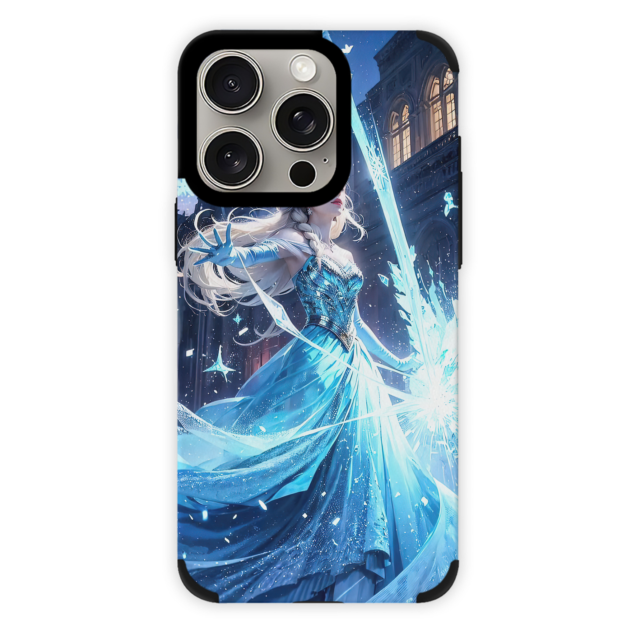 （画像用） アナと雪の女王 アンナ エルサ Frozen Anna Elsa 【iPhone15ProMax対応】 PUレザー スマホケース 耐衝撃＆黄変防止
